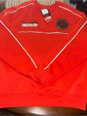 Red Crewneck Sweatshirt